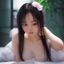 用户月见草的头像，清新风格女性